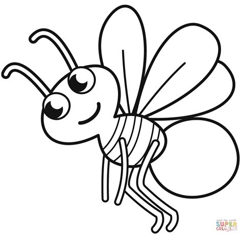 Firefly coloring page | Free Printable Coloring Pages