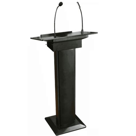 Lectern with PA microphone, built in speakers & Light