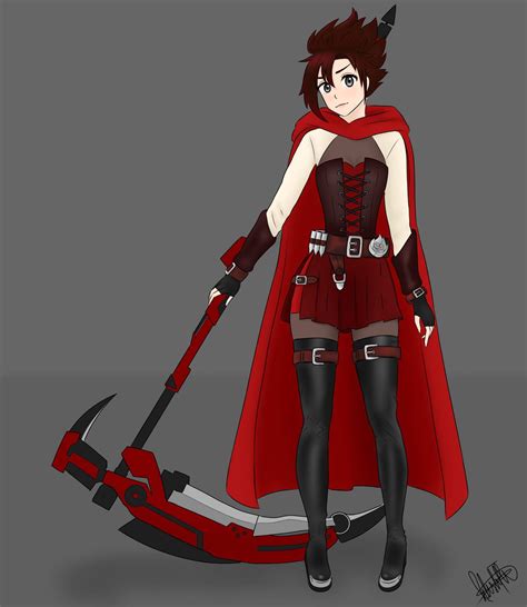 🌹RUBY ROSE FAN ART🌹 | RWBY Amino