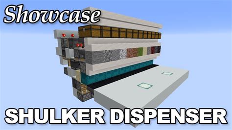 Showcase - Shulker Dispenser (Java) - YouTube