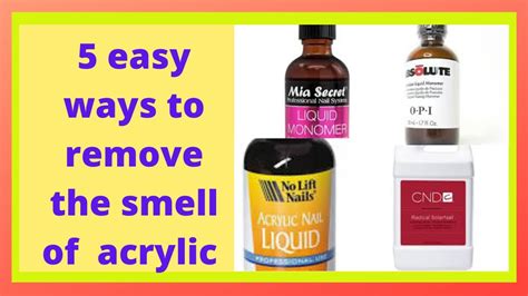 Remove the Smell of Acrylic | 5 Easy Ways That Work! - YouTube