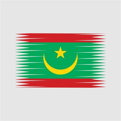 Mauritania Flag Vector. National Flag 11081444 Vector Art at Vecteezy