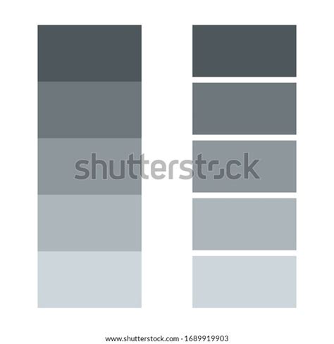 Mach Bands Optical Illusion Exaggerated Contrast Stock Vector (Royalty Free) 1689919903 ...