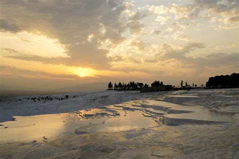 Pamukkale Sunset Photograph by Michele Burgess - Fine Art America