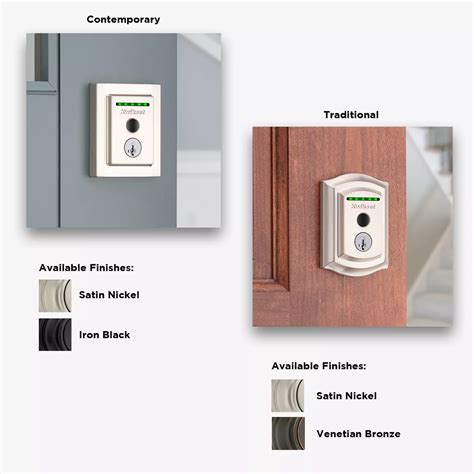 Halo Touch WiFi Door Lock with Fingerprint Access - Smart Deadbolt | Kwikset