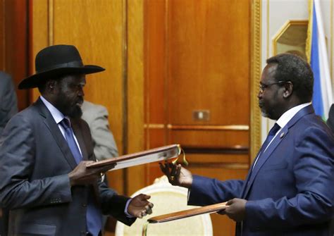 South Sudan Conflict: Riek Machar and Salva Kiir Sign Peace Deal