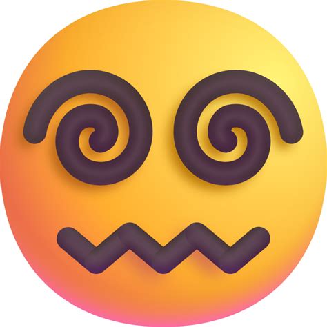 "face with spiral eyes" Emoji - Download for free – Iconduck