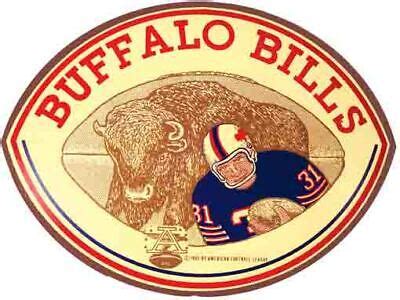 Buffalo Bills AFL NFL Football 1960's Vintage Looking Sticker Decal | eBay