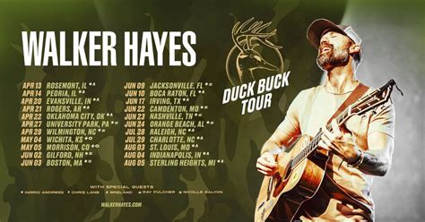 Walker Hayes: Duck Buck Tour | Red Rocks Park and Amphitheatre, Morrison, CO | Fri May 5, 2023