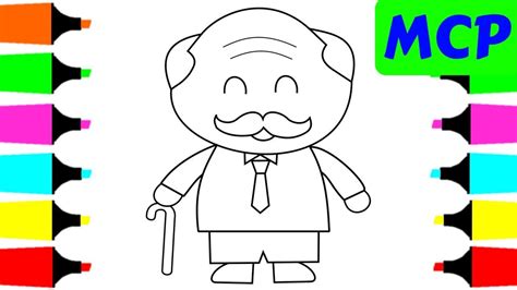 Grandfather Drawing at GetDrawings | Free download