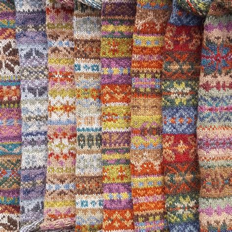 Ravelry: AnneLiseL's Traditional fairisle blanket | Вязание, Вязаное одеяло, Машинка для вязания