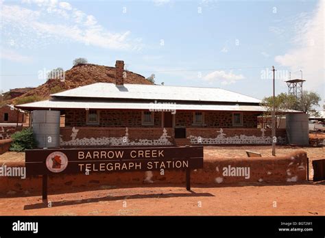 Barrow Creek Telegraph Station Northern Territory NT Australia Stock ...