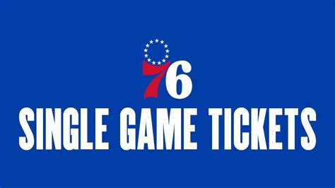 Sixers Tickets: Season, Partial Plans & Single Games