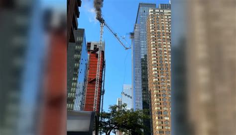 FDNY FIREFIGHTERS INJURED IN MANHATTAN CRANE COLLAPSE - NEW YORK ...