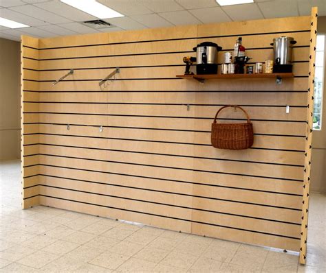 4×8 Slatwall Trade Show Display Walls | | Non-warping patented wooden ...