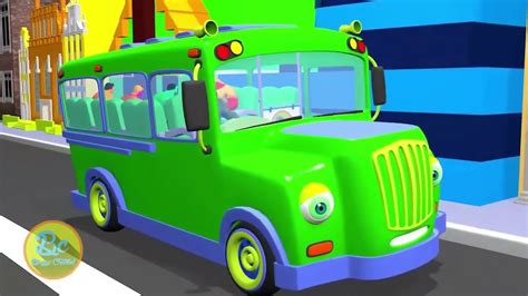 Hulk Wheels On The Bus | Nursery Rhymes | 3D Animation In HD From Binggo Channel - YouTube