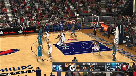 NBA 2K12 Xbox 360 Online Gameplay Hawks Vs Hornets Full Game HD HQ ...