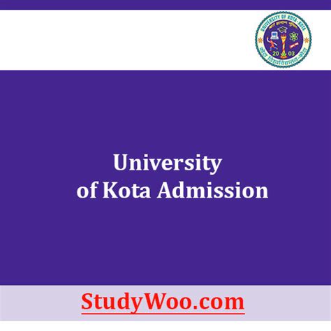 Kota University Admission 2024-25: Process, Last Date, Fees, Courses