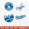 LA Dodgers SVG, Baseball Clipart, Cricut Los Angeles, Dodgers