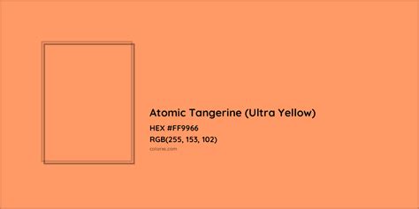 About Atomic Tangerine (Ultra Yellow) - Color meaning, codes, similar ...