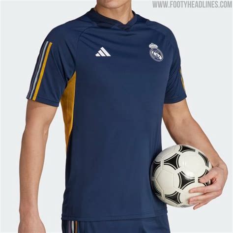 Real Madrid 23-24 Training Kit Leaked - Tricolor Three Stripes - Footy ...