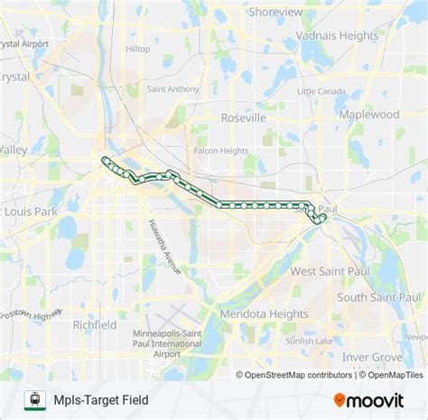 metro green line Route: Schedules, Stops & Maps - Mpls-Target Field ...