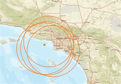 Earthquakes Rattle Los Angeles Area