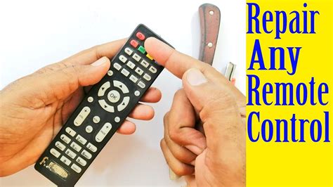 How to repair any remote control easily at home - YouTube