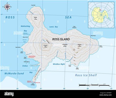 Ross island antarctica Stock Vector Images - Alamy