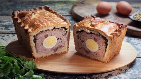 Raised pork and egg pie recipe - BBC Food