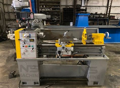 14" x 40" Enco #01646447, engine lathe, Newall NMS300 2-Axis digital read out, 6" 3-Jaw chuck, 8 ...