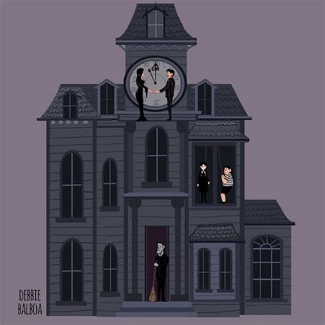 Every day is Halloween | Addams family cartoon, Addams family, Addams ...