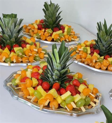 Fruit Tables, Fruit Buffet, Party Food Buffet, Party Food Platters, Bite Size Appetizers, Party ...