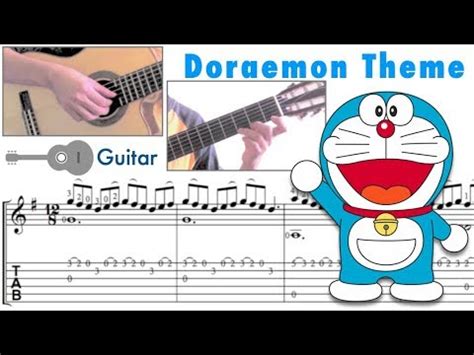 Doraemon no Uta / Doraemon Theme (Guitar) [Notation + TAB] - YouTube