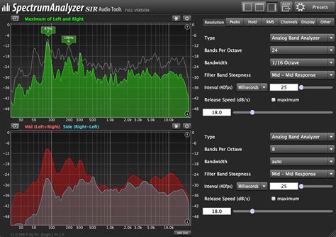 SpectrumAnalyzer | Details | SIR Audio Tools