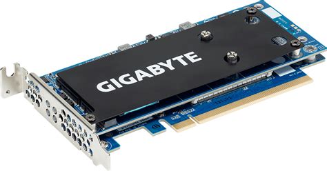 GIGABYTE Launches CMT4030-Series PCIe 3.0 x8 and PCIe 3.0 x16 SSD Risers