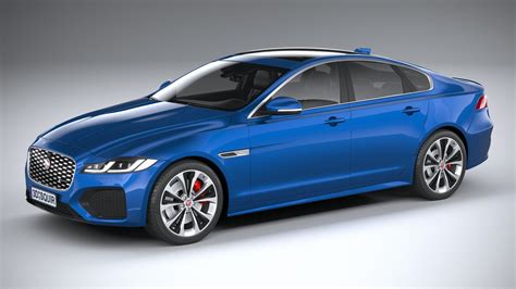 3D model Jaguar XF 2021 | CGTrader