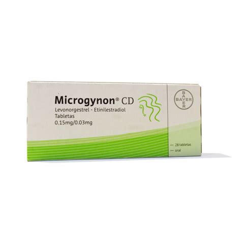 MICROGYNON "CD" (LEVONORGESTREL/ETINILESTRADIOL) 28 GRAG - Farmacia Del Niño - FARMACIA ONLINE ...