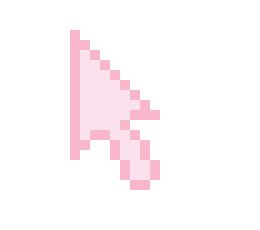 Mouse Pointer - pink | Pixel Art Maker