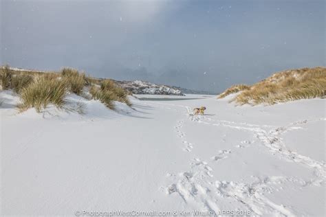 Snow Snow Snow in Hayle - Photograph West Cornwall