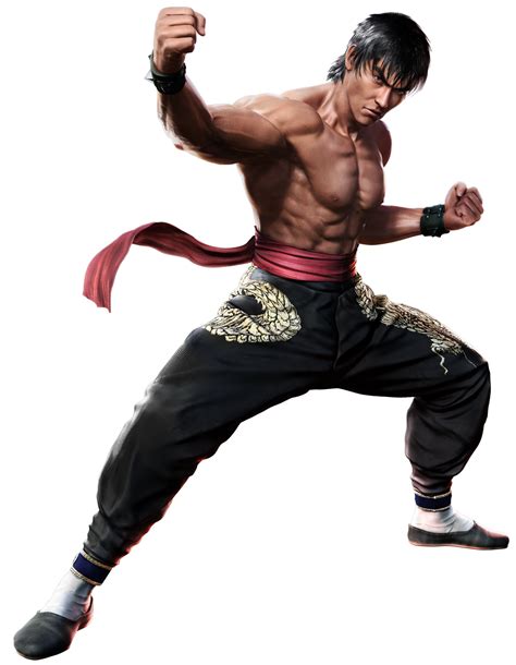 Marshall Law, un autre perso de fighter, ripoff de Bruce Lee | Tekken ...