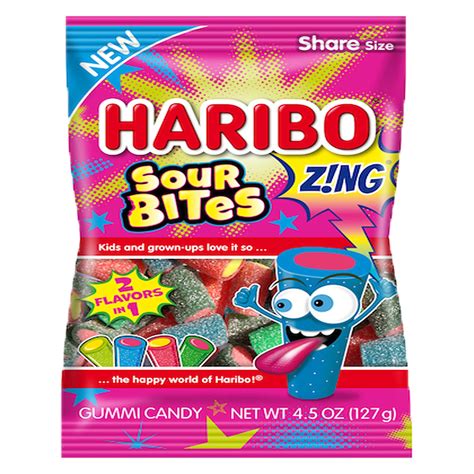 Haribo SOUR Gummies Variety Pack - Includes 4 Top Gummy Candies ...