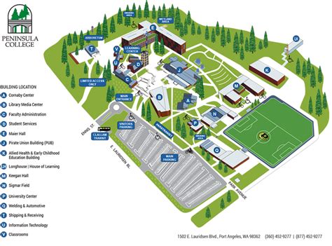 Western Washington University Campus Map