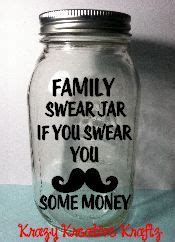 12 Swear jar ideas | swear jar, jar, jar crafts