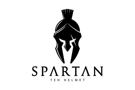 Spartan Helmet Logo Vector Illustration Graphic by Barra Zain ...