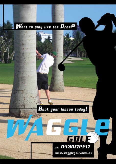 Waggle Golf Poster by PEZZant on DeviantArt