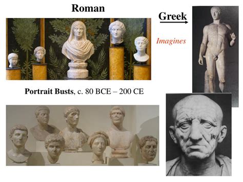 PPT - Comparison of Roman & Greek Sculpture PowerPoint Presentation - ID:53490