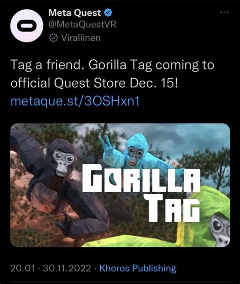 Put your party hats on guys : r/GorillaTag