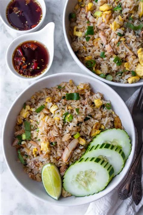 Thai Crab Fried Rice (Gluten Free Options) - a dash of dolly