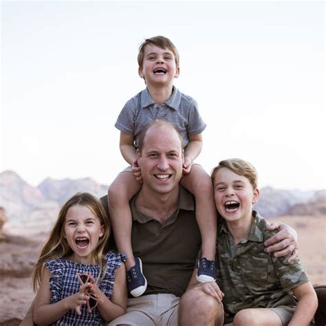 Prince William Father's Day Photo With Children Released